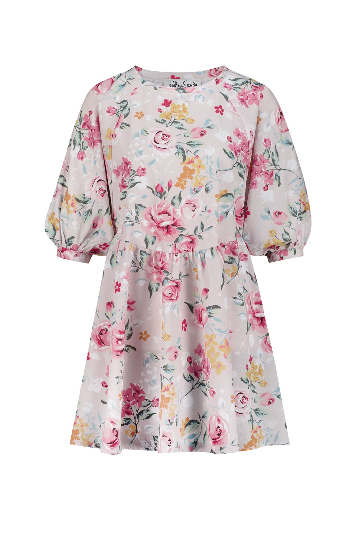 Floral Loose Style Short Dress